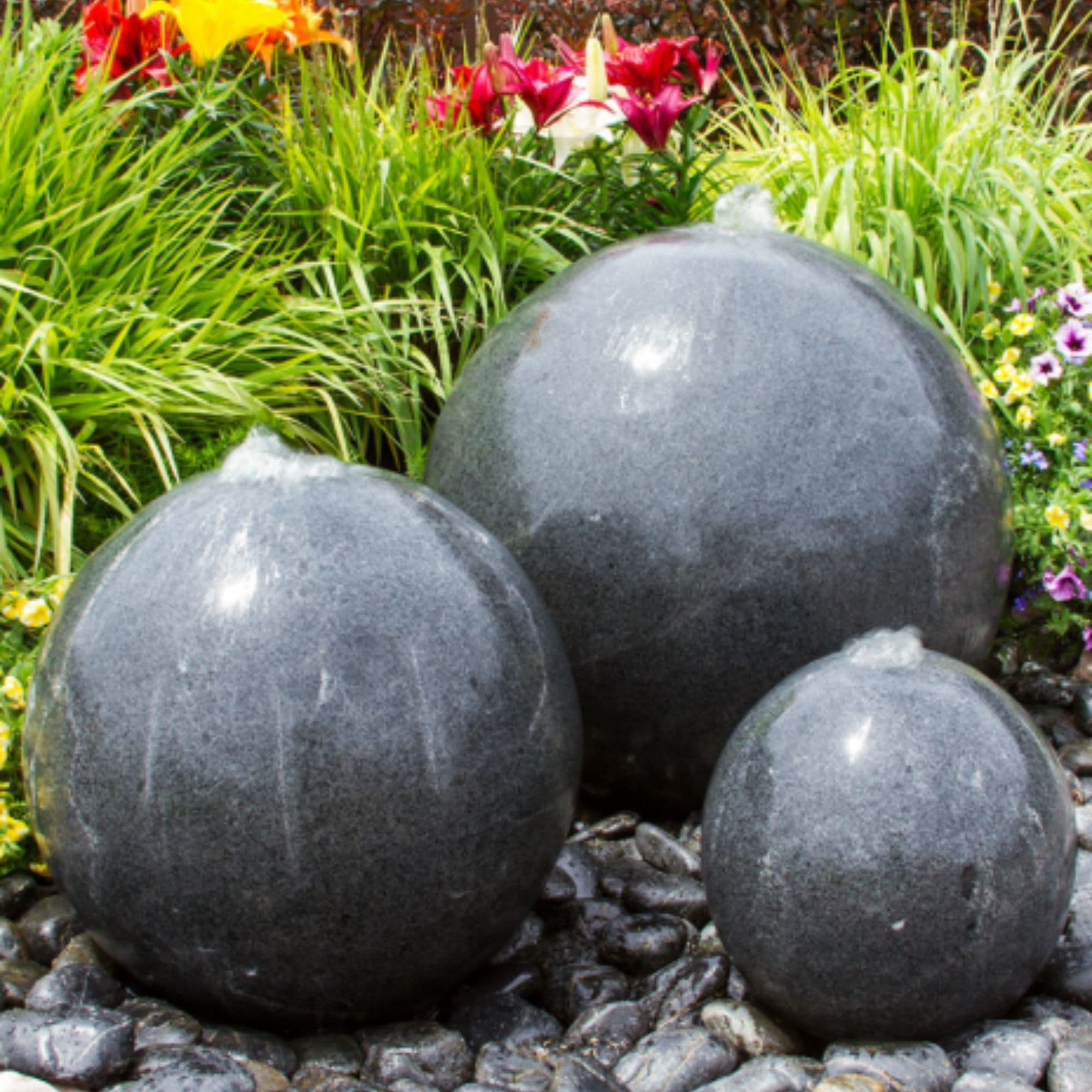 Blue Thumb Sphere Fountain Kit - Thumbnail 2
