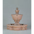 Thumbnail for Tuscany Tiered Outdoor Fountain in Quatrefoil Basin With Colored Background