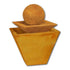 Thumbnail for Two Tier Tapered Square Fountain With Plain White Background