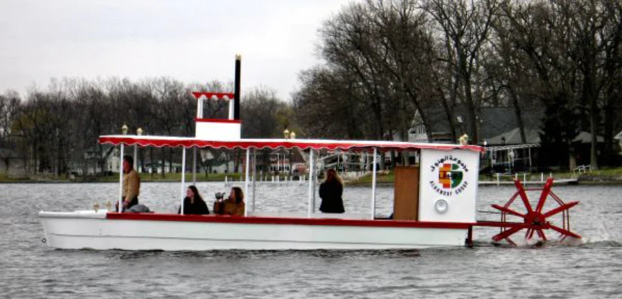 Adventure Glass 20 Person Genuine Sternwheel Riverboat