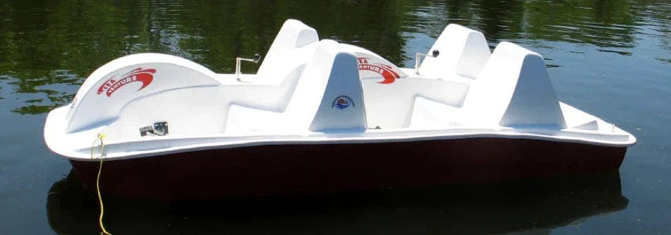 Adventure Glass 6 Person 4 peddler SeaVenture Paddle Boat – Pond Haven