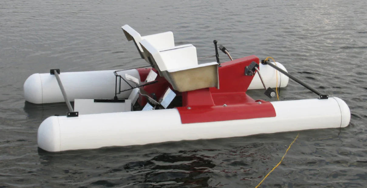 Adventure Glass Pontoon Paddle Boat