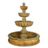 Thumbnail for Urbino Grande Tall Three Tier Pond Fountain Yellow Plain White Background