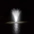 Thumbnail for Vanguard Hydro Torque Series Floating Lake Fountain Nighttime Waterscape With Illuminated White Light