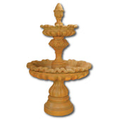 Venezia Two Tier Fountain With Plain White Background