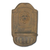 Venice Wall Fountain With Plain White Background