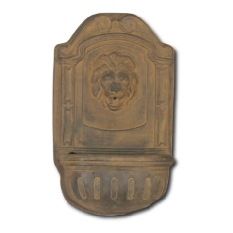 Venice Wall Fountain With Plain White Background
