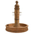 Thumbnail for Ventoux Fountain with 66Inch Round Pond For Rustic Iron Spouts With  Plain White Background  