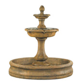 Verona Large Two-Tier Garden Centerpiece With Plain White Background