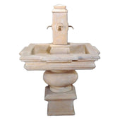 Versilia Outdoor Fountain For Spout With Plain White Background