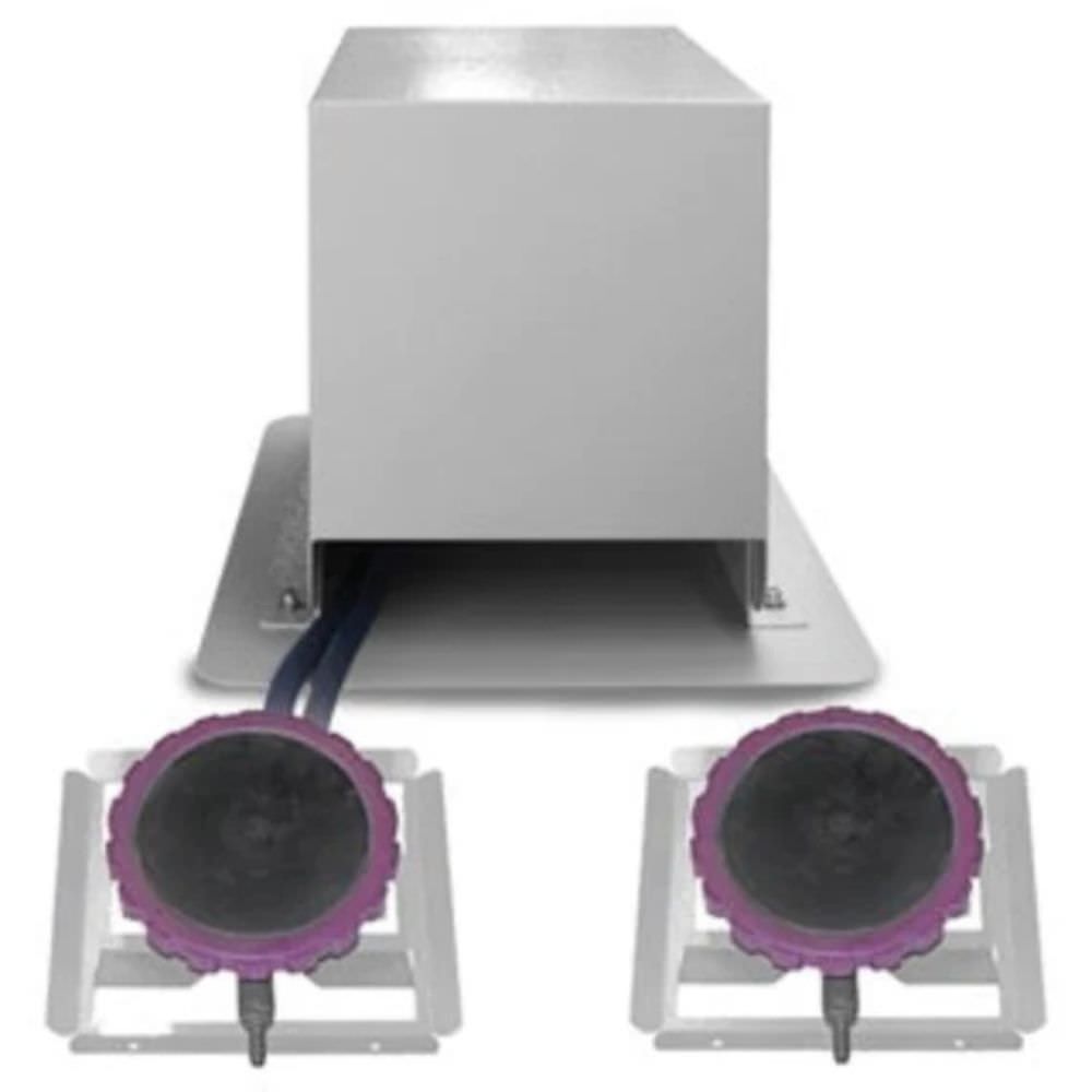 Vertex PondLyfe 2 Aeration System Stone Cabinet Front View