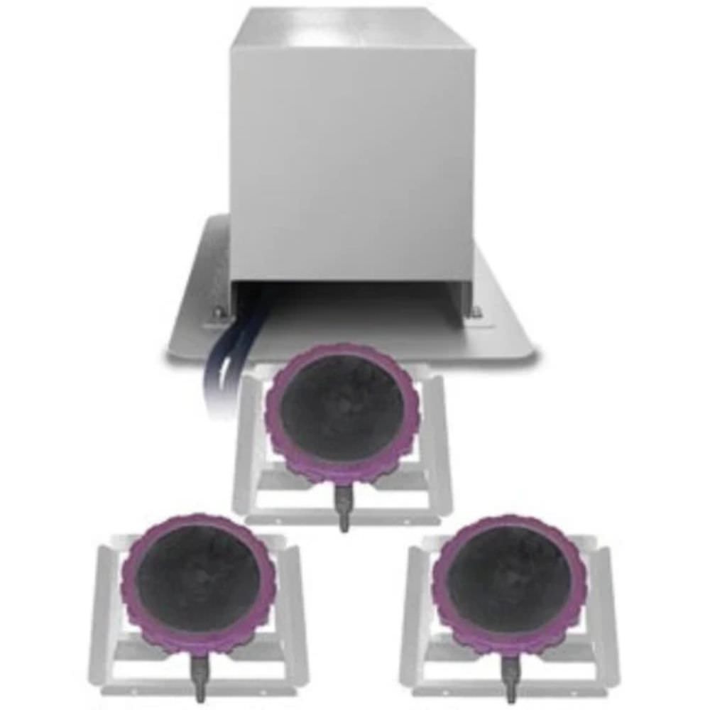 Vertex PondLyfe 3 Aeration System Stone Cabinet Front View