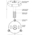 Thumbnail for Vertex Vertical TriTier Pond Fountain Details Diagram