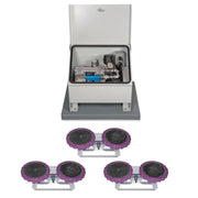 Vertex Air 3 XL2 Pond Aeration System With Opened Compressor Top View And Diffuser