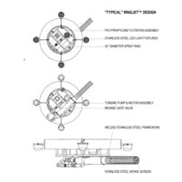 Thumbnail for Vertex RingJet Floating Pond Fountain Detailed Specifications