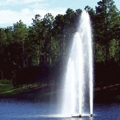 Vertex Tripod Floating Fountain With Majestic Waters Bursting