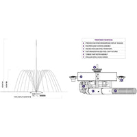 Thumbnail for Vertex TwoTier Floating Pond Fountain Detailed Diagrams