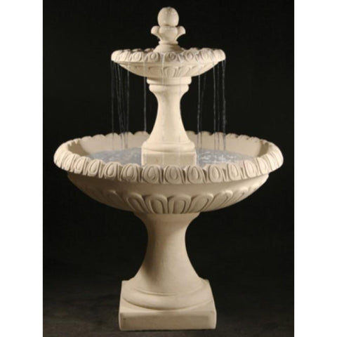 Vienna Fountain With Colored Background