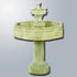 Thumbnail for Volterra Two Tier Outdoor Water Fountain with Tall Base With Gray Gradient Background
