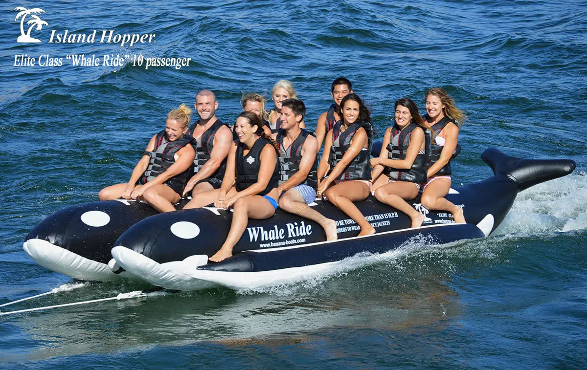 Island Hopper Elite Class Whale Ride 10 Person Banana Boat