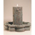 Thumbnail for Water Maiden Outdoor Fountain in Quatrefoil Basin With Colored Background