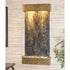 Thumbnail for Whispering Creek Indoor Wall Fountain Rainforest Green Marble Rustic Copper White