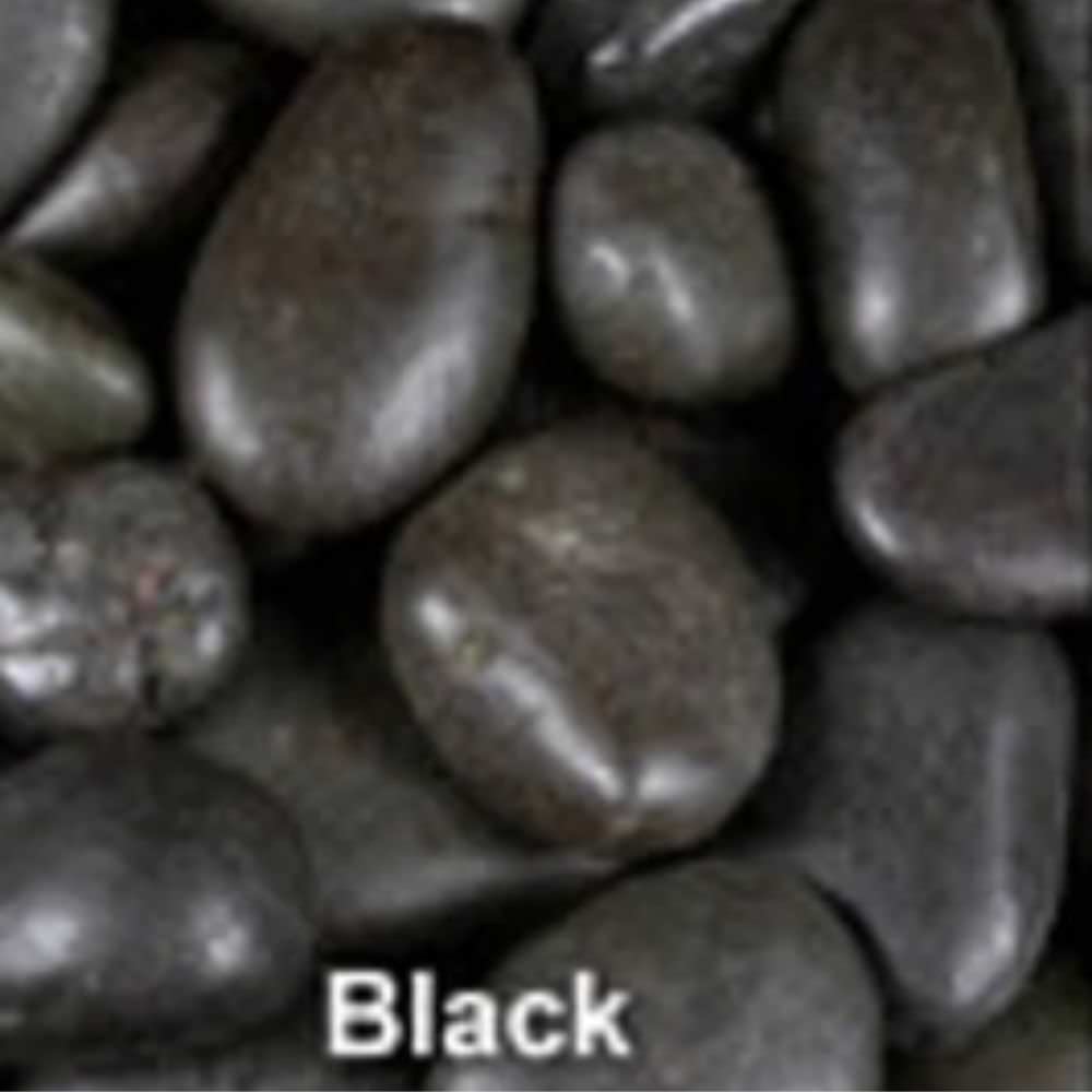 Yoshida Square Stone Fountain Black Pebbles