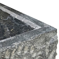 Thumbnail for Yoshida Square Stone Fountain Rough Edge Close Up