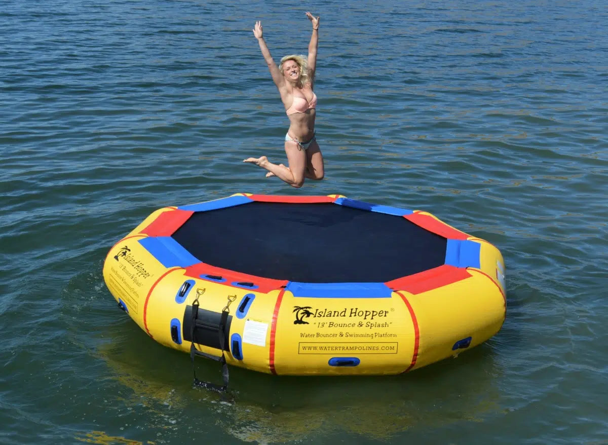 Island Hopper 13 Bounce n Splash Water Bouncer