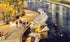 Adventure Glass Big Bird platform paddle boat, Swan design