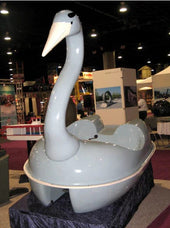 Adventure Glass Blue Heron Classic paddle boat