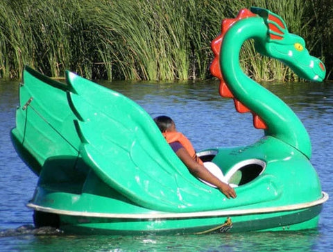 Adventure Glass Dragon Classic paddle boat with wings