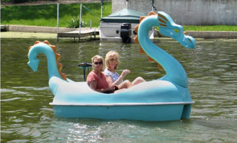 Adventure Glass Dragon pedal boat