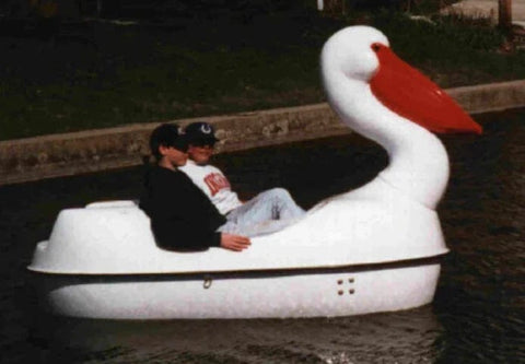 Adventure Glass Pelican Classic pedal boat, side view