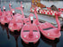 Adventure Glass Pink Flamingo Classic paddle boats