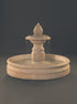 Thumbnail for Venetian Cast Stone Outdoor Fountain With 46 Inch Basin