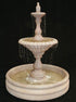 Thumbnail for Four Seasons Tiered Garden Fountain with 46 Inch Basin - Small