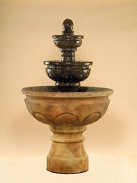 Thumbnail for Baroque Tiered Outdoor Fountain