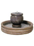 Thumbnail for Mall Planter Cast Stone Garden Fountain - Small