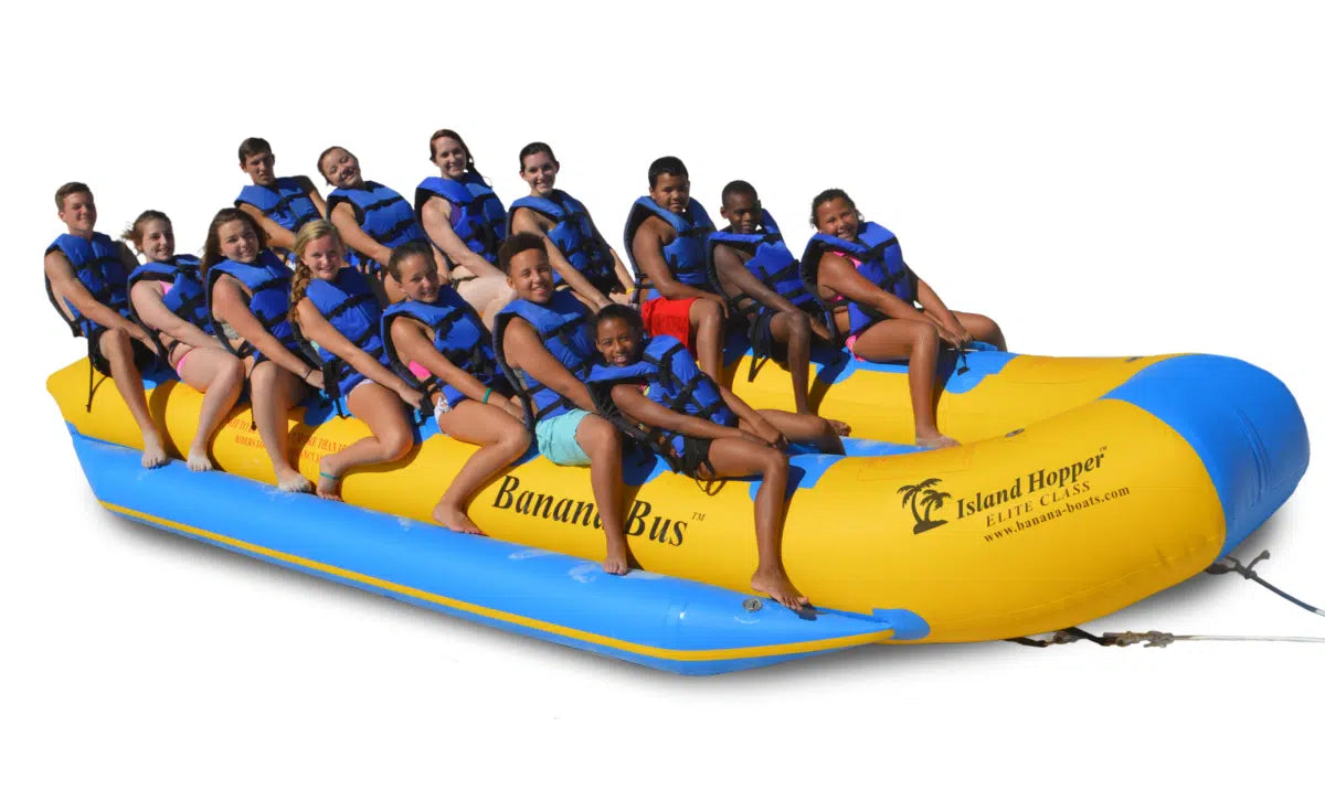 Island Hopper Elite Class Banana Buss 14 Person Banana Boat