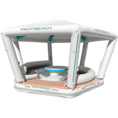 Yachtbeach Pavilion Beachclub Setup