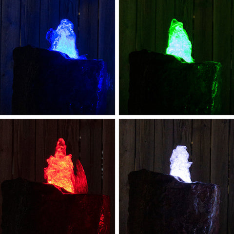 Blue Thumb IllumiGlow fountain plume lights in different colors