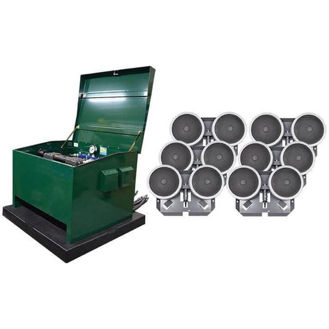 EasyPro High Pressure pond aeration system cabinet, outside view