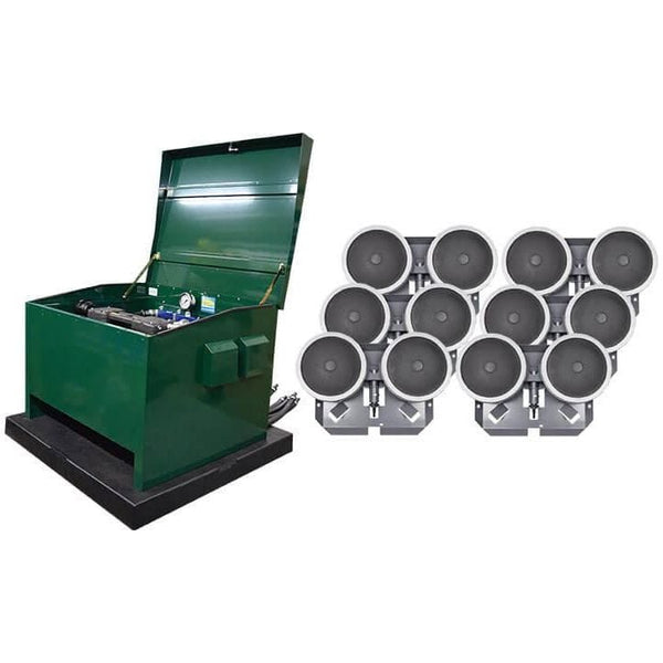 EasyPro High Pressure pond aeration system cabinet, outside view