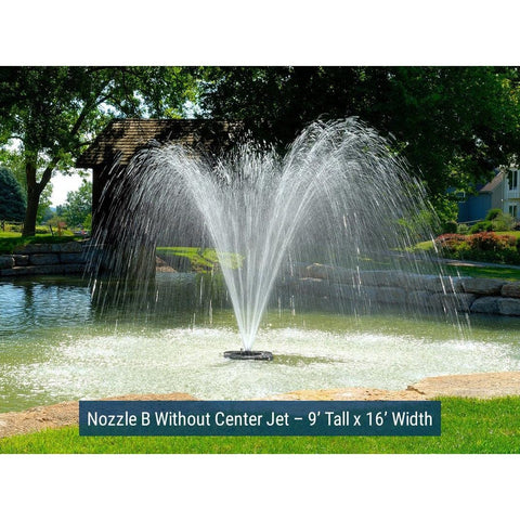 Air O Later Font`N-Aire Legacy Pond Fountain, 1/2 HP