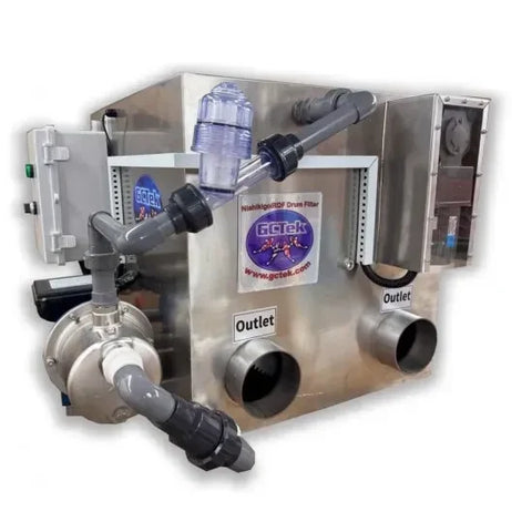 NishikigoiRDF 30 stainless steel rotary drum filter