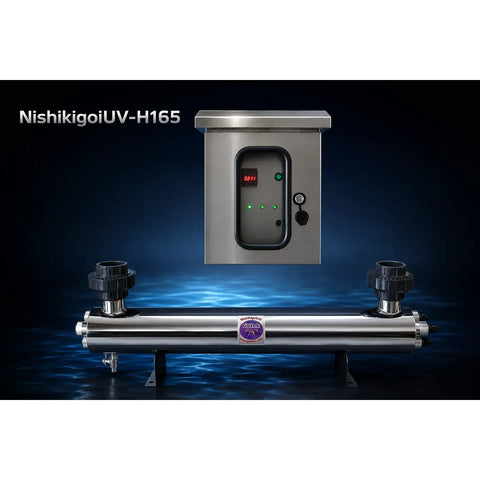 NishikigoiUV-H165 horizontal amalgam UV with three lamps