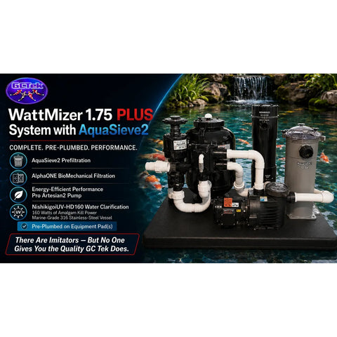 WattMizer PLUS 1.75 filter system with AquaSieve2 prefilter