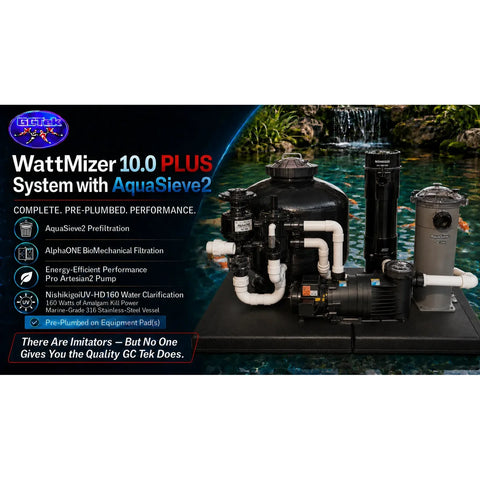 WattMizer PLUS 10.0 filter system with AquaSieve2 prefilter