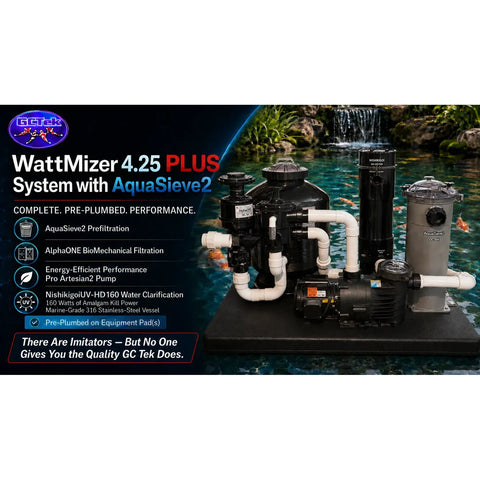 WattMizer PLUS 4.25 filter system with AquaSieve2 prefilter